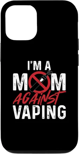 Vista 28 de I'm a Mom Against Vaping Cigarrillo electrónico Funda Vape Vaper para iPhone 17