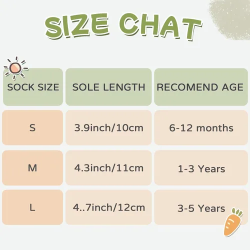 Vista 6 de JAKIDAR Calcetines antideslizantes para bebés y niños pequeños con agarres, 5 pares de calcetines para caminar