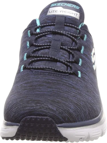 Vista 2 de Skechers moda ajuste hasta un nivel de mujeres resbalón en zapatillas