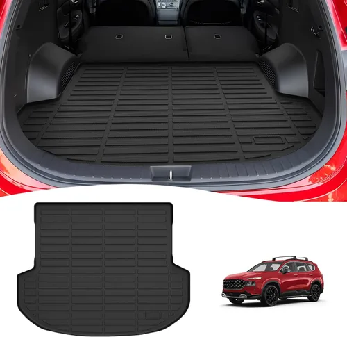 Vista 85 de Forro de carga para Jeep Compass/Patriot 2007-2016 y 2007-2012 Dodge Caliber, alfombras de carga para todo clima para accesorios de Compass