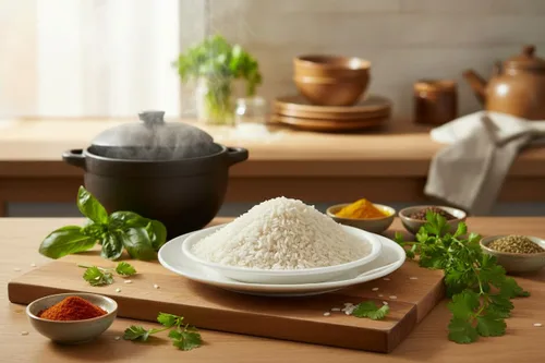 Vista 3 de Kazana - Arroz blanco de grano largo, 100% orgánico USDA, 16 onzas (15.98 oz) (1 paquete)