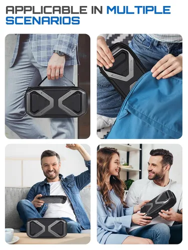 Vista 6 de SUPCASE for Nintendo Switch 2 Carrying Case 2025, 12 Game Card Storage Military-Grade Protection Spacious Portable Hard Shell Travel Bag for