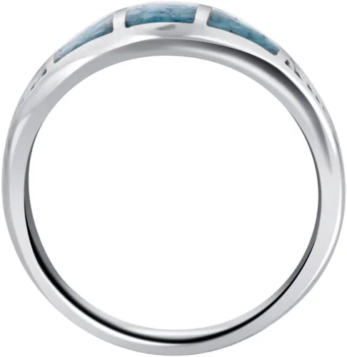 Vista 3 de Southwestern Style Turquoise Gemstone 925 Sterling Silver Ring for Women