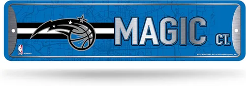 Vista 36 de Rico Industries NBA Basketball Metal Street Sign