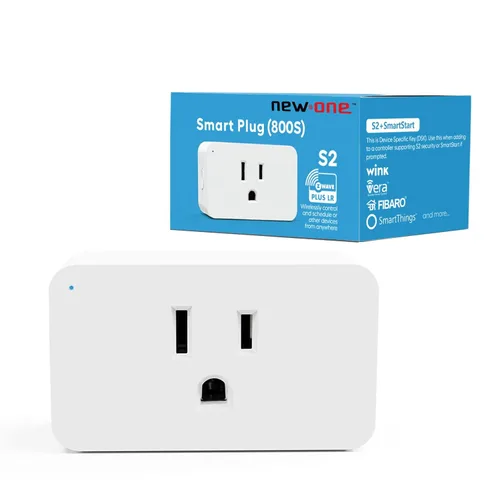 Vista 9 de New One Zwave Regulador de Intensidad de Enchufe Paquete de 2, Enchufe Z-Wave Serie 800, Extensor Z Wave, Dispositivo S2 Z Wave, Requiere Hub Z