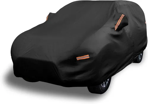 Vista 19 de EzyShade - Funda de 10 capas para auto, sedán y hatchback, impermeable, para todo tipo de clima y exterior, consulta la tabla de tamaños para un