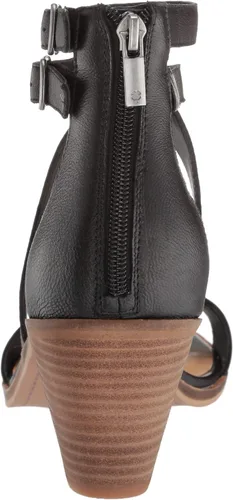 Vista 3 de Lucky Brand Sandalias de tacón con correa al tobillo Ressia para mujer