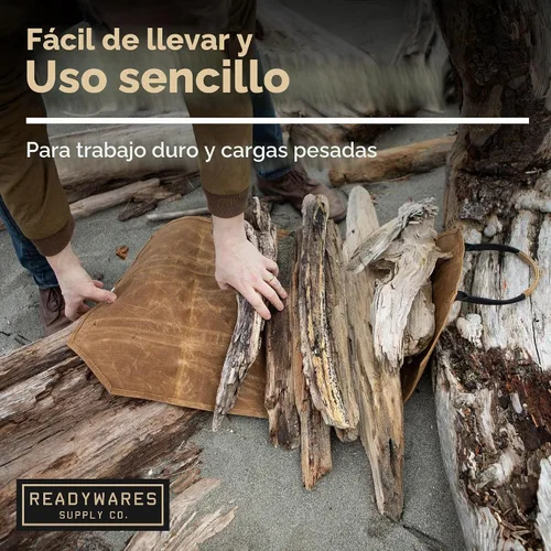Vista 3 de Readywares bolsa de lona para leña