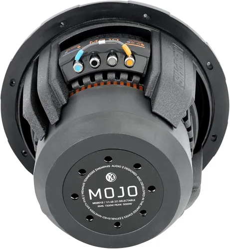 Vista 4 de Memphis Audio MOJO 1212 - Subwoofer para coche de competición de 3000 vatios de 12 pulgadas, MOJO1212
