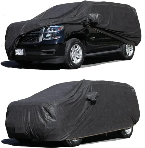 Vista 12 de Funda para coche compatible con Pontiac Montana SV6 XTREMECOVERPRO Diamond Series 2005 2006, color negro Super Heavy Duty Extreme Weather
