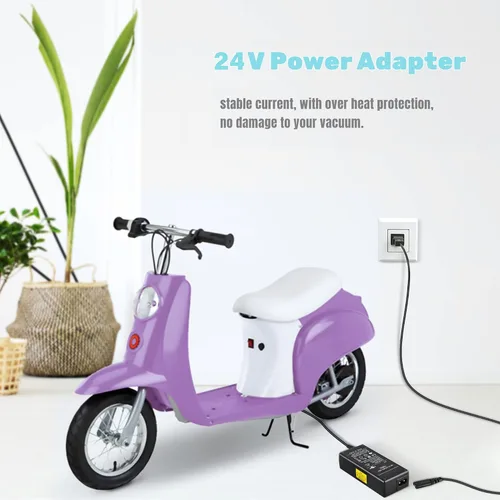 Vista 4 de Cargador de batería 24V 2A para Razor CC2420 PR200 Pocket Mod Scooter eléctrico
