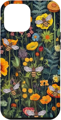 Vista 26 de Bees and Wildflowers Funda para iPhone 17