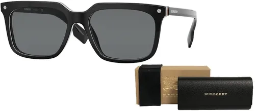 Vista 3 de BURBERRY Carnaby BE4337 Square Sunglasses for Men + BUNDLE With Designer iWear Complimentary Eyewear Kit