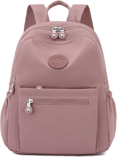 Vista 22 de Tanweibago Mini mochilas de nailon para mujer, mochilas pequeñas de 11L para mujer, mochila ligera casual para mujer, mochila de viaje de compras