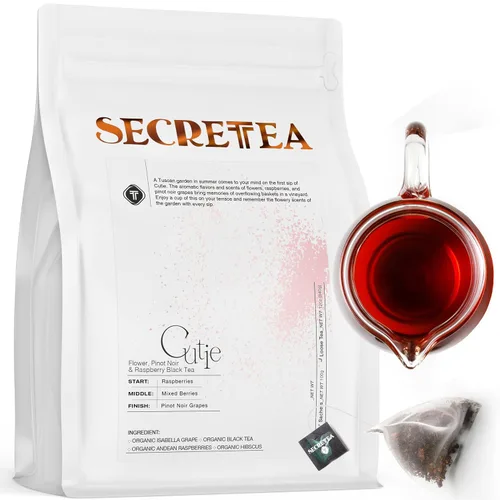 Vista 27 de Té suelto Pu-erh de cacao orgánico I POWERFUL Detox Immune I Heart & Digestion Support, paquete a granel de 12 oz Por T SECRETEA, Treasure Box