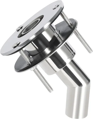 Vista 6 de Acero inoxidable 316 a través de la piel del escape del casco, hardware del zócalo del tubo de 78.7 ft m para el tubo de escape de los calentadores