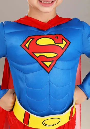 Vista 5 de Disfraz clásico de Superman Deluxe para niños pequeños