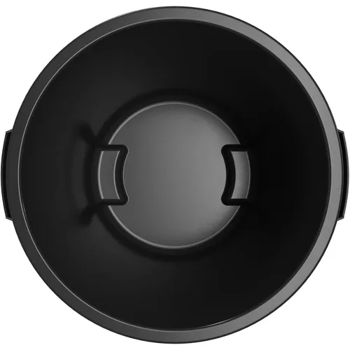 Vista 5 de SPARTA Bronco - Contenedor de basura redondo para desechos, 10 galones, color negro, paquete de 6