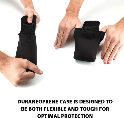 Vista 5 de USA Gear Funda de gafas de seguridad para gafas protectoras con presilla reforzada para cinturón y mosquetón