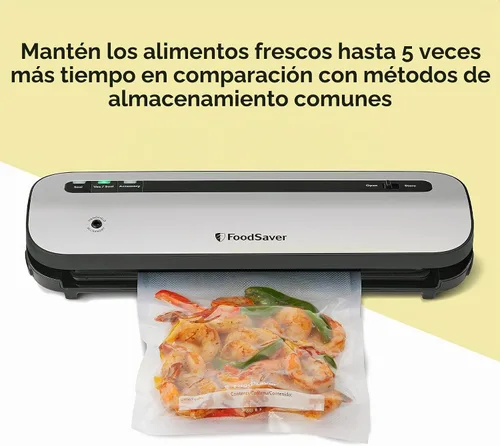 Vista 2 de [Usado] FoodSaver - Sellador al vacío que ahorra espacio con bolsas y rollo