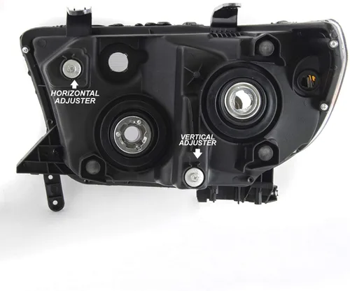 Vista 6 de AKKON - Compatible con Toyota Tundra 2007-2013 + 2008-2017 Sequoia. Juego de faros delanteros estilo OE