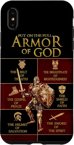Vista 11 de Warrior of God Put On The Full Armor of God Funda para iPhone 17