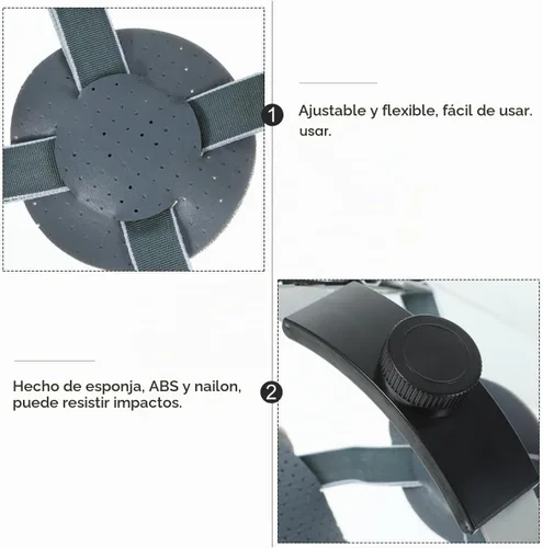 Vista 5 de Housoutil - Accesorios para casco de repuesto ajustable con perilla cómoda para casco de protección universal de 8.66 x 8.26 x 5.90 pulgadas