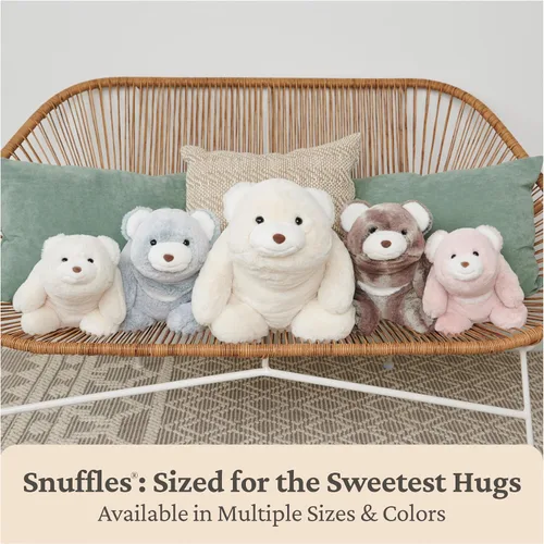 Vista 16 de GUND Snuffles - Oso de peluche clásico de 13 pulgadas para mayores de 0 Snuffles (gris marrón)