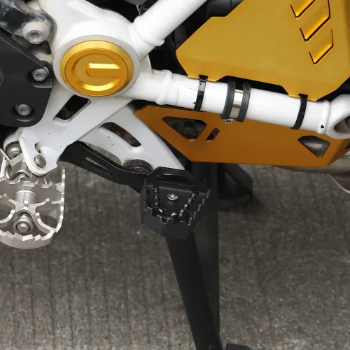 Vista 4 de Modeer Para F750GS F850GS R1250GS 2018-2023 Palanca de freno de pie trasero de motocicleta Pedal Ampliación Extensión Pastilla de freno trasero