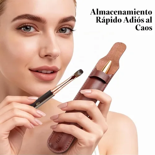 Vista 6 de Cepillo de uñas acrílicas tamaño 10 - Herramienta profesional