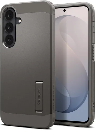 Vista 12 de Spigen Funda para Galaxy S25, Tough Armor MagFit [Kickstand] [Compatible con MagSafe] [Protección de grado militar] - Abyss Green Abyss Verde