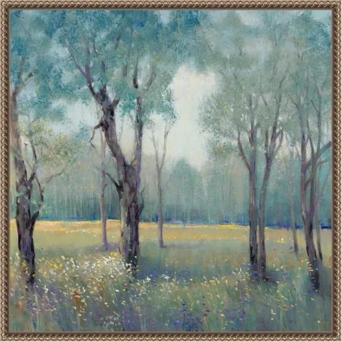 Vista 17 de Amanti Art Lienzo enmarcado para pared, 16 x 16 pulgadas, niebla matutina de Tim O'Toole, lienzo enmarcado para pared, obras de arte de paisajes