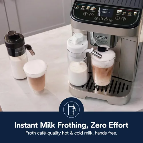Vista 6 de De'Longhi Magnifica Duo - Máquina automática de café expreso