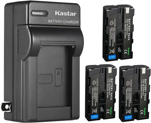 Vista 6 de Kastar Reemplazo del cargador de batería de pared de CA NP-F580 para Son L Series NP-F530 NP-F550 NP-F570 NP-F750 NP-F770 NP-F930 NP-F950 NP-F960