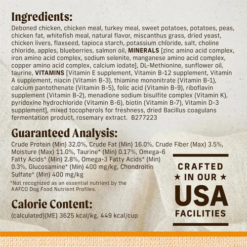 Vista 5 de Lil Plates de Merrick, granos de comida de perro seca, 1.8 kg, ALIMENTACIÓN PARA PERROS