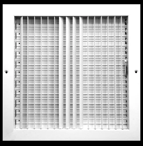 Vista 9 de HVAC Premium Difusor de suministro de aire ajustable de 8 pulgadas de ancho x 4 pulgadas de alto - cubierta de ventilación de HVAC para pared
