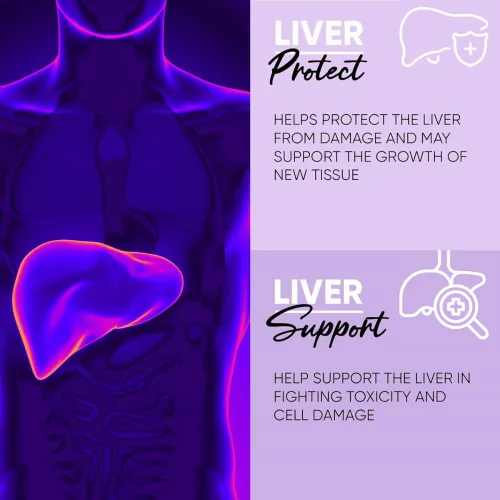 Vista 3 de VIDAVITE Liver Cleanse - Gomitas de desintoxicación y reparación, sin azúcar, fabricadas en Estados Unidos, suplemento de cardo mariano de 1500 mg