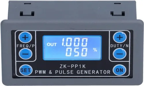 Vista 2 de Generador de señal PWM 1Hz-150kHz, módulo de modulación de ancho de pulso de 3.3V-30V para control de velocidad del motor y ajuste de brillo LED
