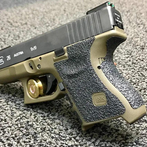Vista 8 de Cinta de goma con textura de agarre de pistola para Glock All GEN todos los modelos