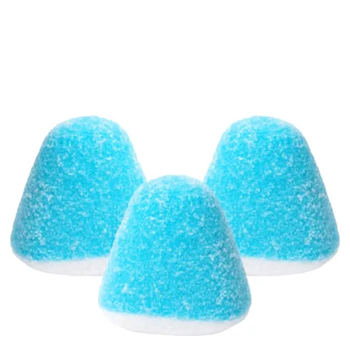 Vista 3 de Fruidles Gomitas de frambuesa, deliciosas gomitas de sabor a frutas recubiertas de azúcar (2.2 libras)