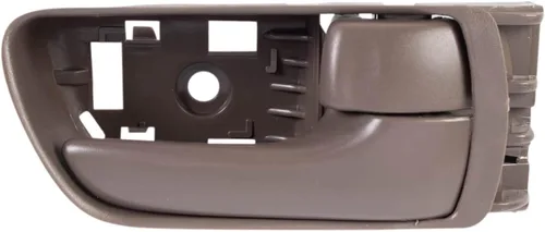 Vista 104 de TRQ Manija de puerta interior delantera izquierda cromada y negra para el lado del conductor compatible con Ford F-150 2012-2014