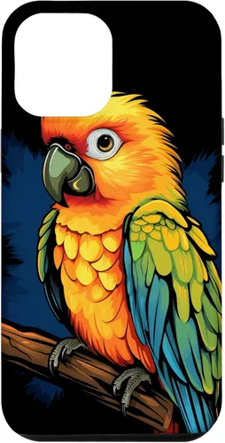 Vista 26 de Sun Conure - Funda para iPhone 17, diseño de pájaro tropical