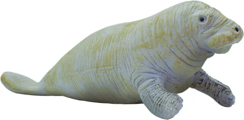 Vista 2 de Safari Ltd. Figura de Manatee – Figura detallada de plástico de 6 pulgadas – Divertido juguete educativo para niños, niñas y niños a partir de 3 años