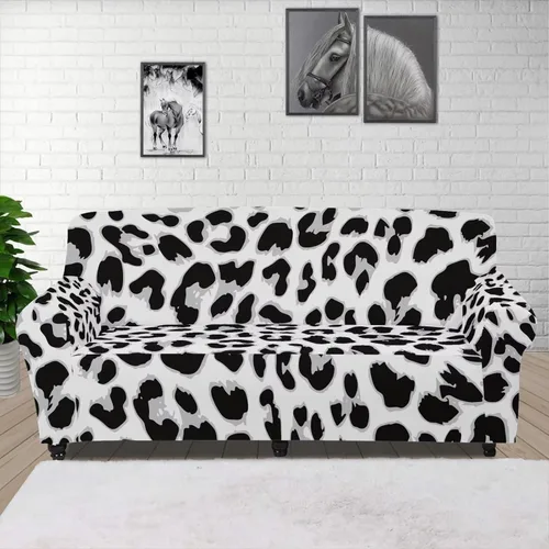 Vista 69 de Funda de sofá con diseño de árbol de bandera estadounidense para sofás y sofás, decoración navideña, funda antideslizante para sofá de 1 cojín