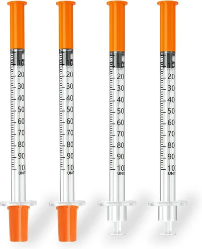 Vista 7 de Jeringas 0.0 fl oz 30G 5/16" (8mm), envueltas individualmente, caja de 100 jeringas de laboratorio