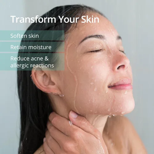 Vista 3 de Aquasana Filtro de ducha Recomendado por dermatólogos para una piel y cabello más suaves y saludables Comprobada reducción del 90% del cloro