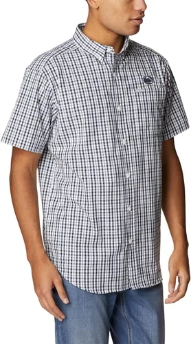 Vista 5 de Columbia Camisa de manga corta para hombre Collegiate Rapid Rivers