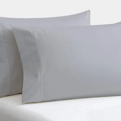 Vista 23 de Juego de 2 fundas de almohada de 600 hilos, 100% algodón egipcio de fibra larga, fundas de almohada suaves y duraderas, fundas de almohada suaves
