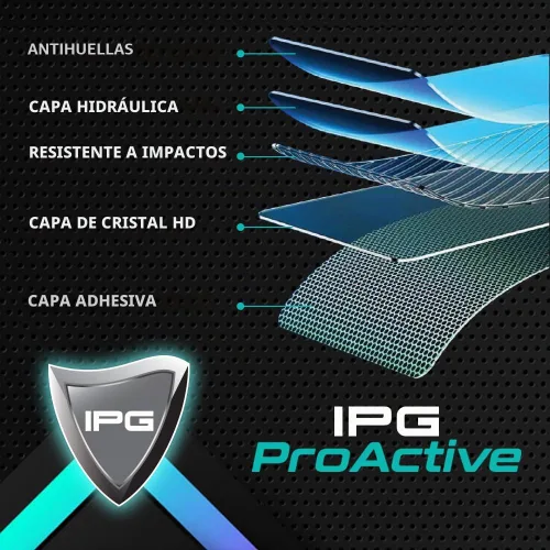 Vista 3 de IPG ProActive Hecho para Autel MaxiIM KM100 5.5" Pantalla 9H Dureza Protector de Pantalla Nano Cerámica Ultra Responsive Alta Claridad