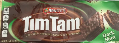 Vista 10 de Arnott's Tim Tam Galletas de chocolate con caramelo masticable, 175 g - Un clásico australiano